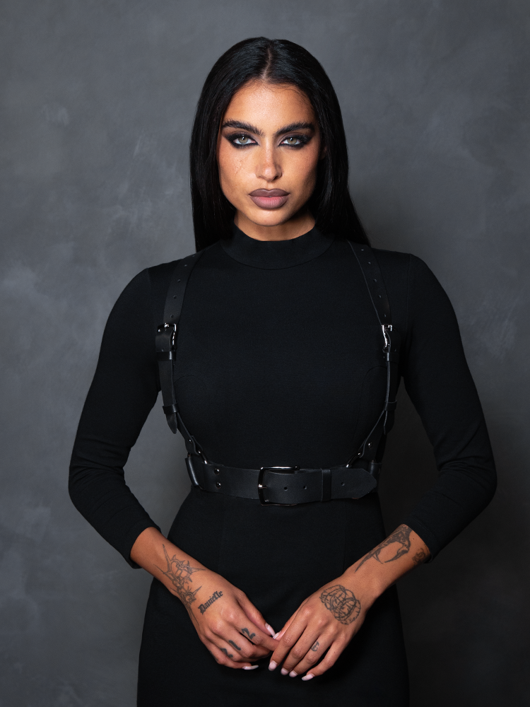 PRE-ORDER - Ursula Harness in Silver