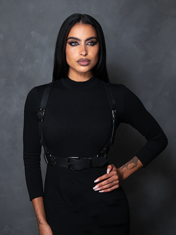 PRE-ORDER - Ursula Harness in Silver