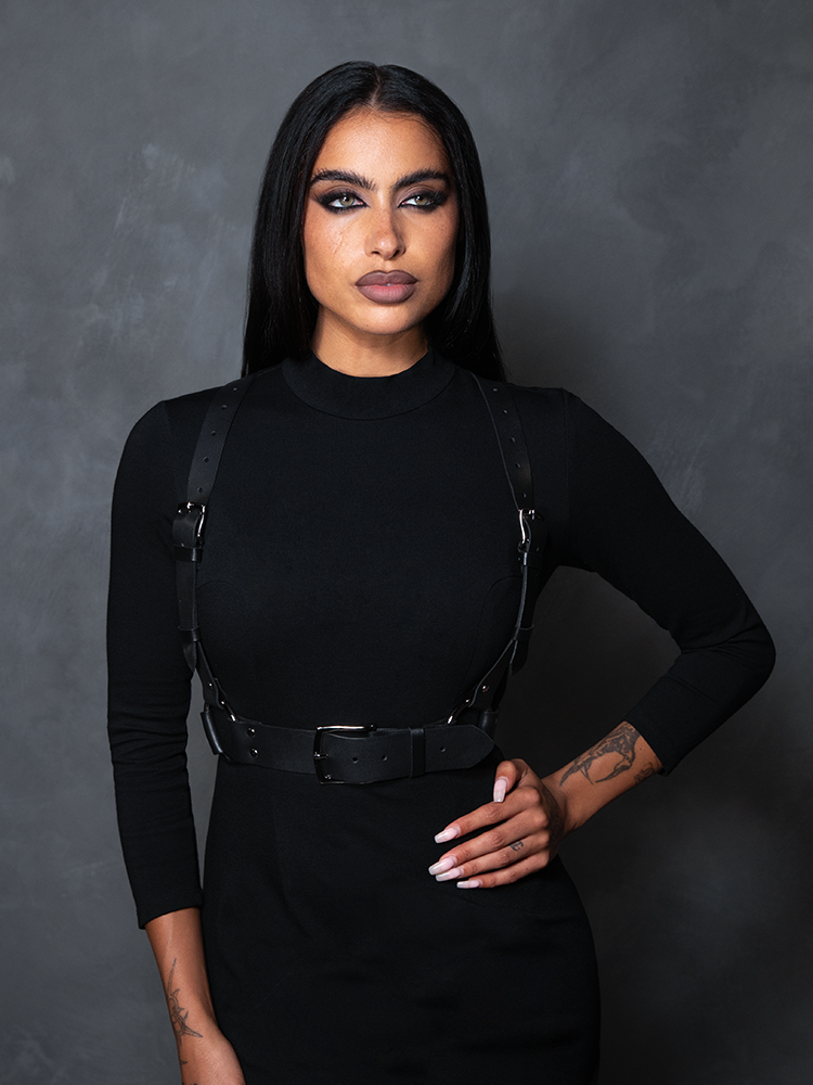 PRE-ORDER - Ursula Harness in Silver