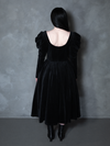 PRE-ORDER - Haunted Beauty Victorian Mourning Dress in Black