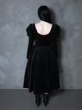 PRE-ORDER - Haunted Beauty Victorian Mourning Dress in Black
