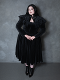 PRE-ORDER - Haunted Beauty Victorian Mourning Dress in Black