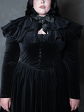 PRE-ORDER - Haunted Beauty Victorian Mourning Dress in Black