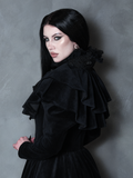 PRE-ORDER - Haunted Beauty Capelet in Black