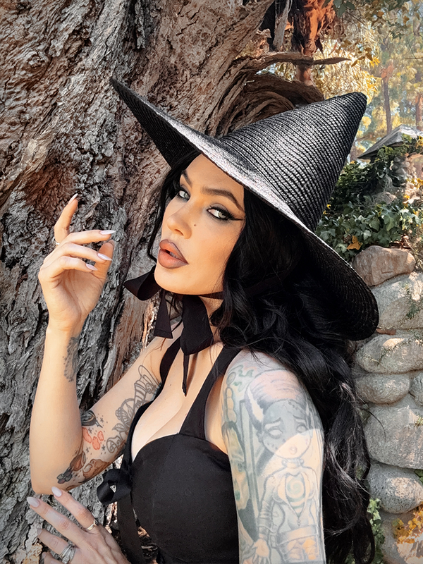 PRE-ORDER - Häxan Witch Sun Hat in Black