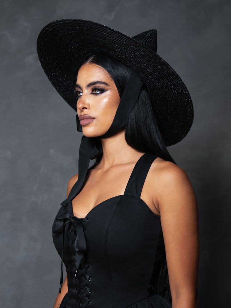 PRE-ORDER - Häxan Witch Sun Hat in Black