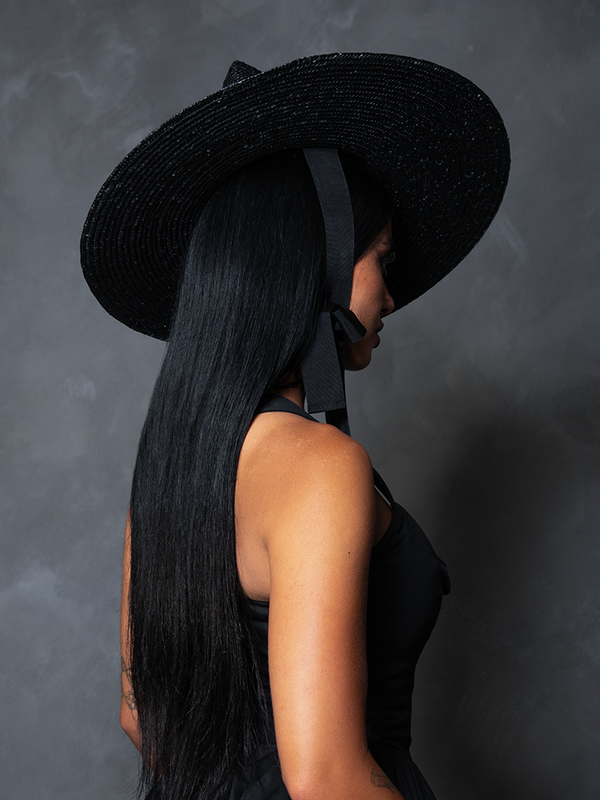 PRE-ORDER - Häxan Witch Sun Hat in Black