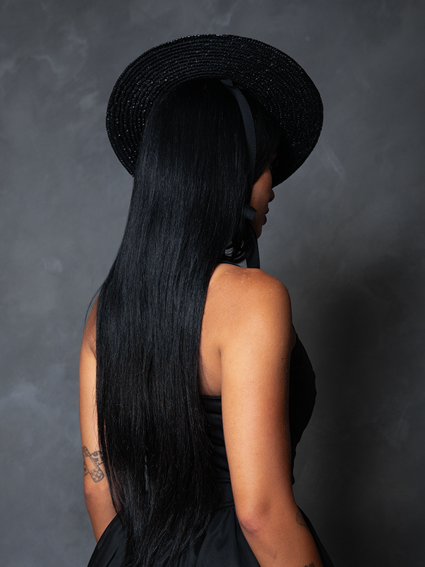 PRE-ORDER - Häxan Tilt Witch Hat in Black