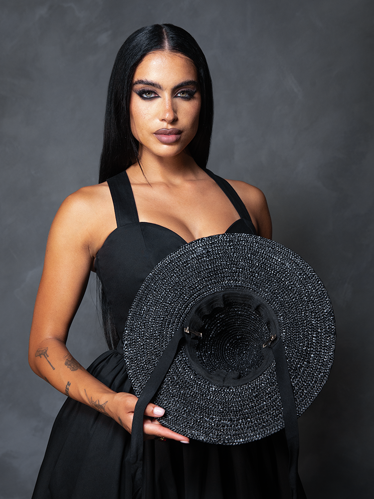 PRE-ORDER - Häxan Tilt Witch Hat in Black
