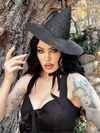 PRE-ORDER - Häxan Tilt Witch Hat in Black