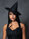PRE-ORDER - Haxan Tilt Witch Hat in Black