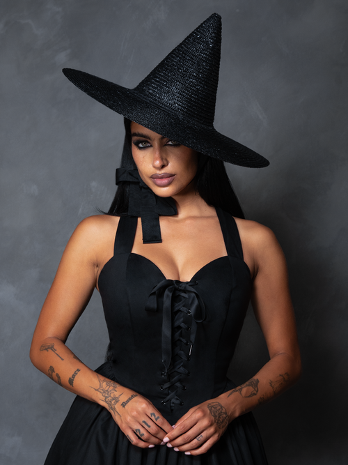 PRE-ORDER - Häxan Witch Sun Hat in Black