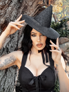 PRE-ORDER - Häxan Tilt Witch Hat in Black