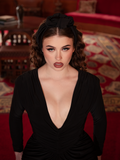 PRE-ORDER - Art Deco Knotted Headband in Black