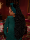 PRE-ORDER - Art Deco Knotted Headband in Green