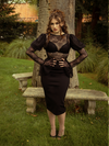 PRE-ORDER - Juliet Lace Top in Black