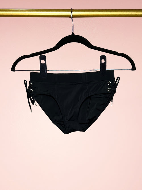 BACKLOT - Trinity Side Lace Swim Bikini Bottom