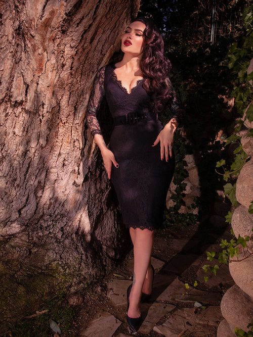 La Dentelle Dress in Black