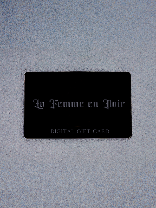 Gift Card - La Femme en Noir - Digital