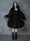 PRE-ORDER - Memento Mini Swing Dress in Black