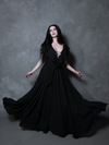 Mythical Goddess Gown in Black