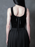 PRE-ORDER - Mythical Maxi Skirt in Black Chiffon