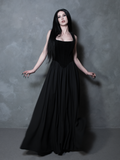 PRE-ORDER - Countess Corset in Black Velvet
