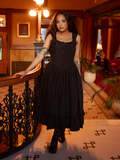 PRE-ORDER - Nightshade Underpinning Dress in Antique Black