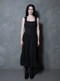 Nightshade Underpinning Dress in Antique Black