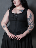 Nightshade Underpinning Dress in Antique Black