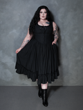 Nightshade Underpinning Dress in Antique Black