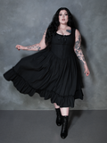 Nightshade Underpinning Dress in Antique Black