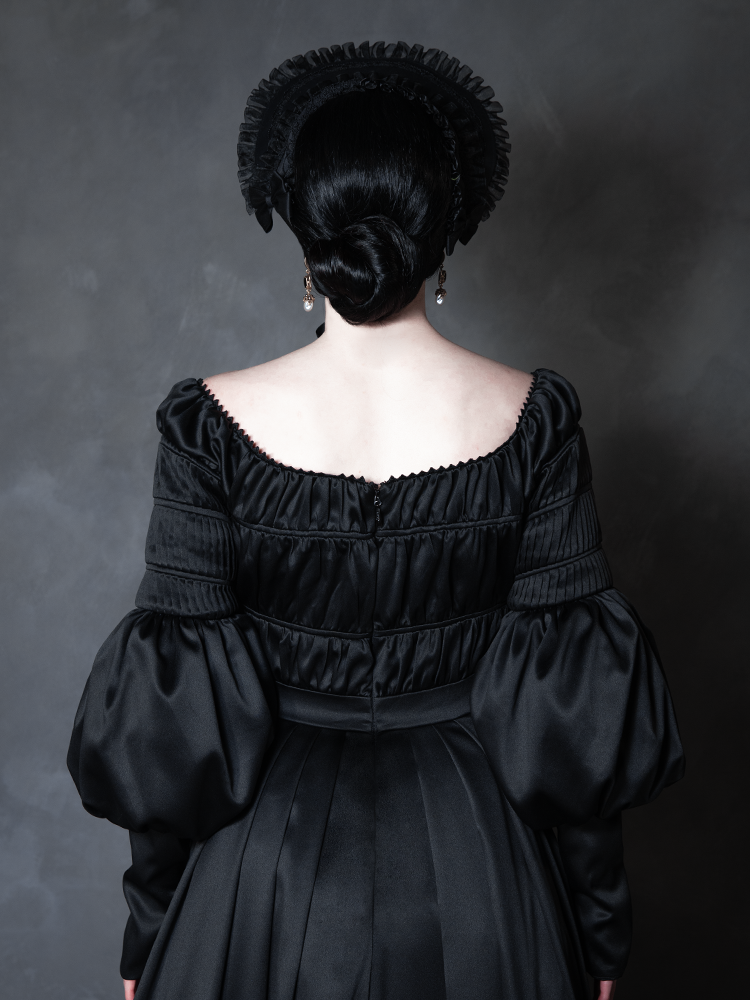 PRE-ORDER - NOSFERATU Cemetery Dress in Black