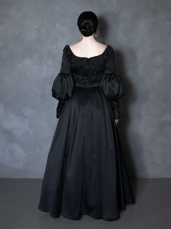 PRE-ORDER - NOSFERATU Cemetery Dress in Black
