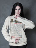 NOSFERATU Count Orlock Contract Sweatshirt in Bone (UNISEX)
