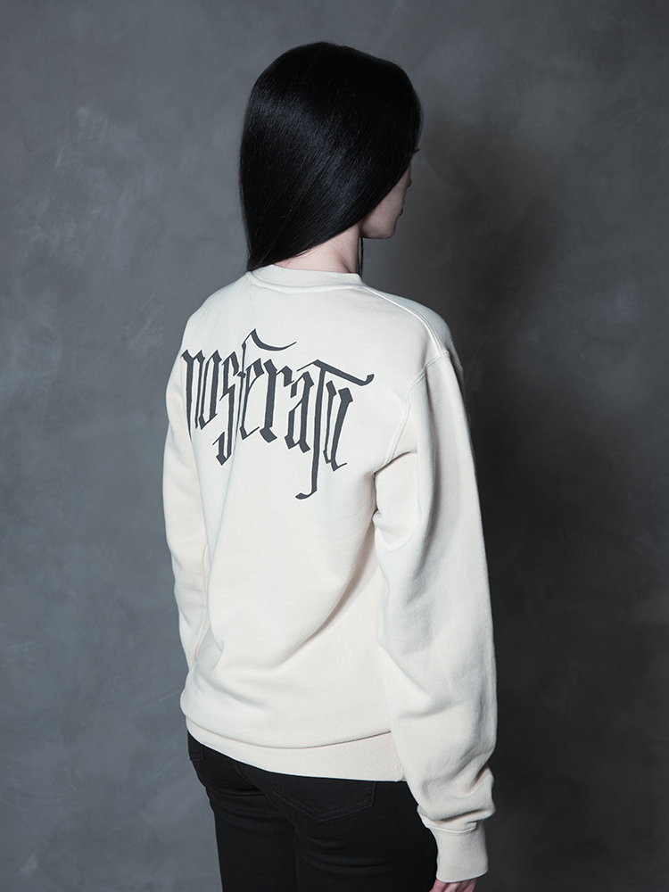 NOSFERATU Count Orlock Contract Sweatshirt in Bone (UNISEX)