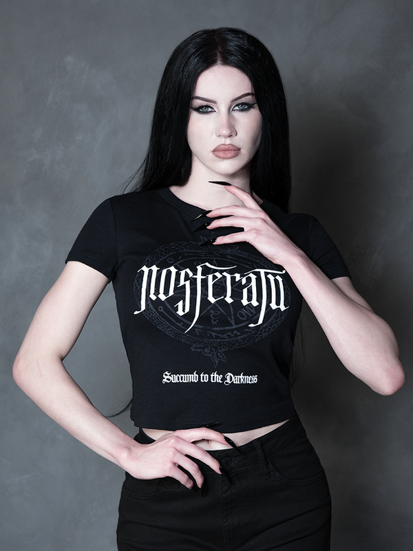 PRE-ORDER - NOSFERATU Count Orlock Sigil Baby Doll T-shirt in Black