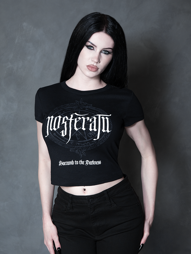 PRE-ORDER - NOSFERATU Count Orlock Sigil Baby Doll T-shirt in Black