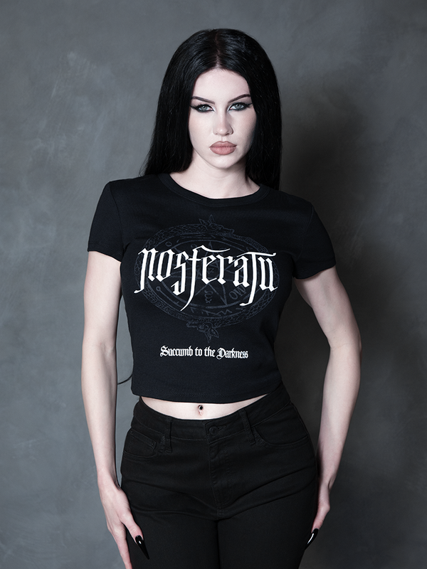 PRE-ORDER - NOSFERATU Count Orlock Sigil Baby Doll T-shirt in Black