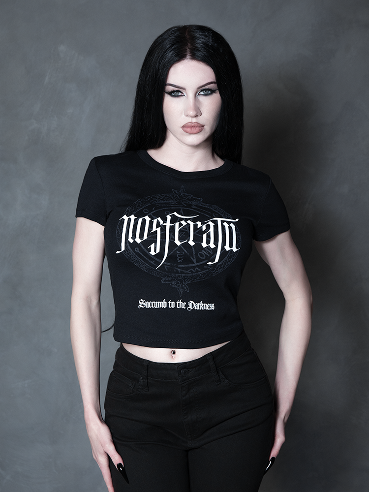 PRE-ORDER - NOSFERATU Count Orlock Sigil Baby Doll T-shirt in Black