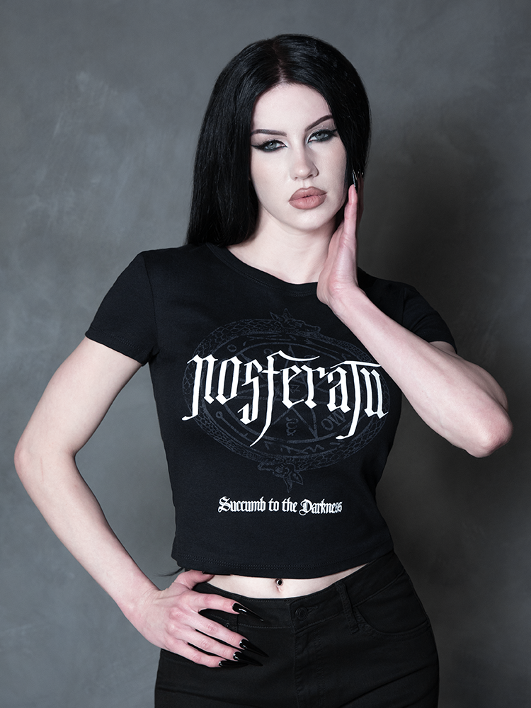 PRE-ORDER - NOSFERATU Count Orlock Sigil Baby Doll T-shirt in Black