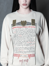 PRE-ORDER - NOSFERATU Count Orlock Contract Sweatshirt in Bone (UNISEX)