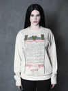 PRE-ORDER - NOSFERATU Count Orlock Contract Sweatshirt in Bone (UNISEX)