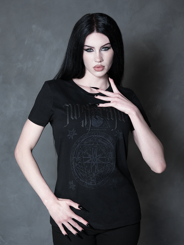 NOSFERATU Occult Fitted T-shirt in Black