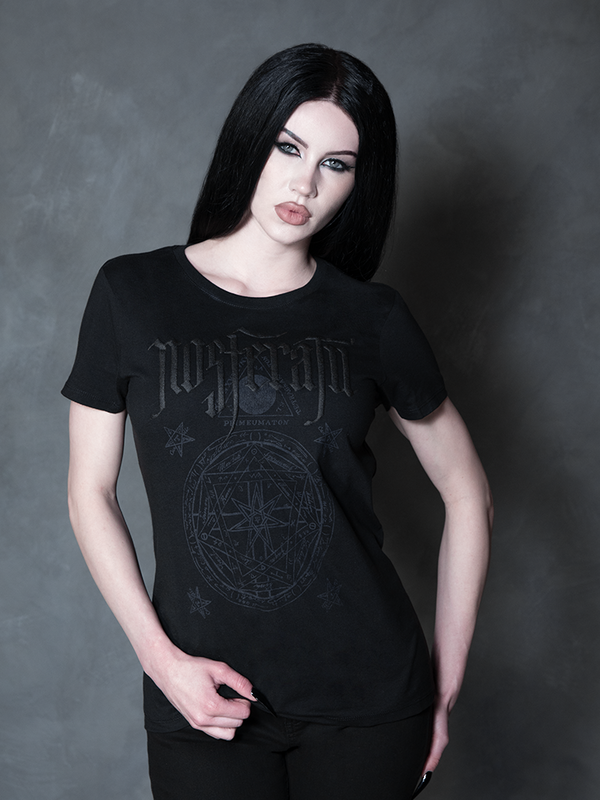 NOSFERATU Occult Fitted T-shirt in Black