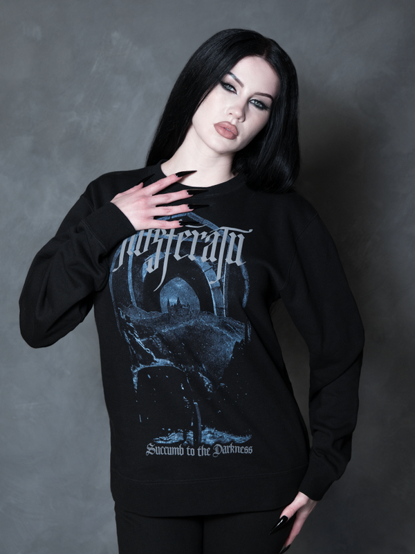 PRE-ORDER - NOSFERATU Castle Sweatshirt in Black (UNISEX)