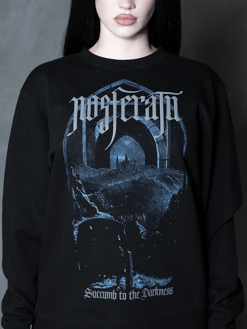 PRE-ORDER - NOSFERATU Castle Sweatshirt in Black (UNISEX)