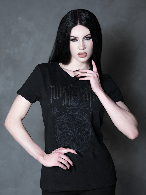 NOSFERATU Occult Fitted T-shirt in Black