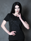 NOSFERATU Occult Fitted T-shirt in Black