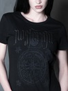 NOSFERATU Occult Fitted T-shirt in Black